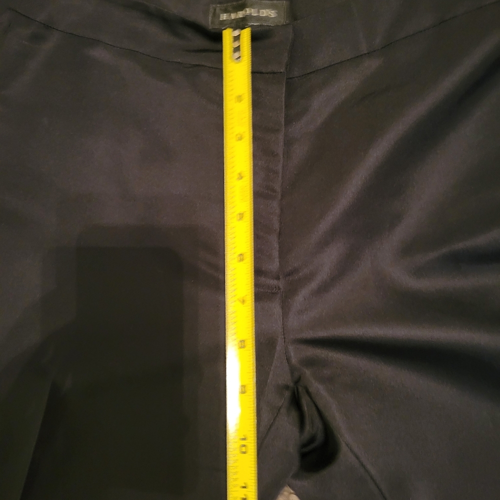 Harold's 100% Silk Black Dress Pants Women's Size 0 Career Office Trousers - Picture 6 of 11